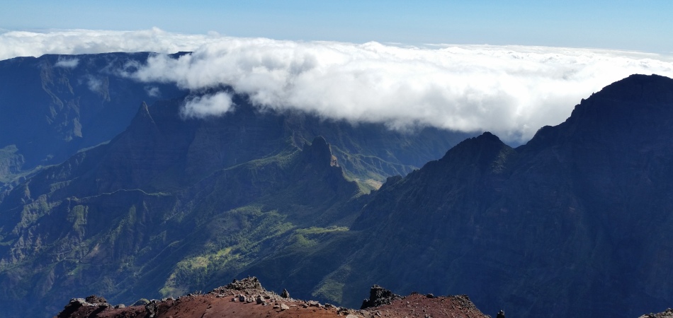 Vue depuis le Piton des Neiges