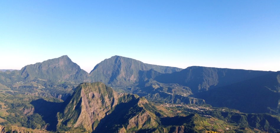 Cirque de Salazie depuis le gîte de Bélouve